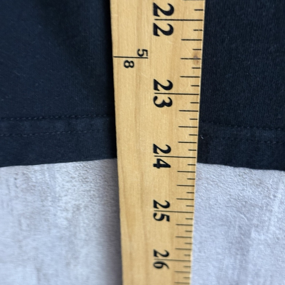 Burberry London Shirt Womens Large Long Sleeve Black Nova Check Elbow Patch READ - Picture 10 of 13